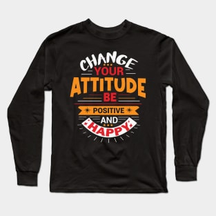 Motivational T-shirt Design Long Sleeve T-Shirt